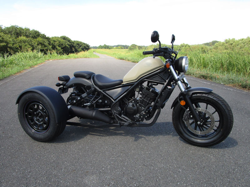 レブル250トライク サイクルフェンダー | 株式会社サクマ