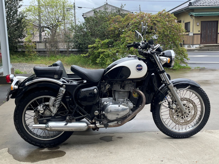 ■サイドカー⭐️単品⭐️エストレヤ250で使用 □サイドカー⭐️単品⭐️エストレヤ250で使用 (アナコージー) 山川の